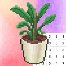 Coloring by Numbers: Pixel Room